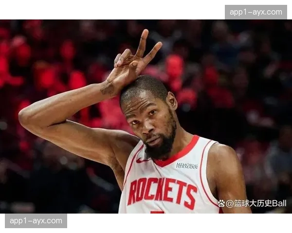 火箭34胜20负稳居西部第四 杜兰特关键表现获教练称赞